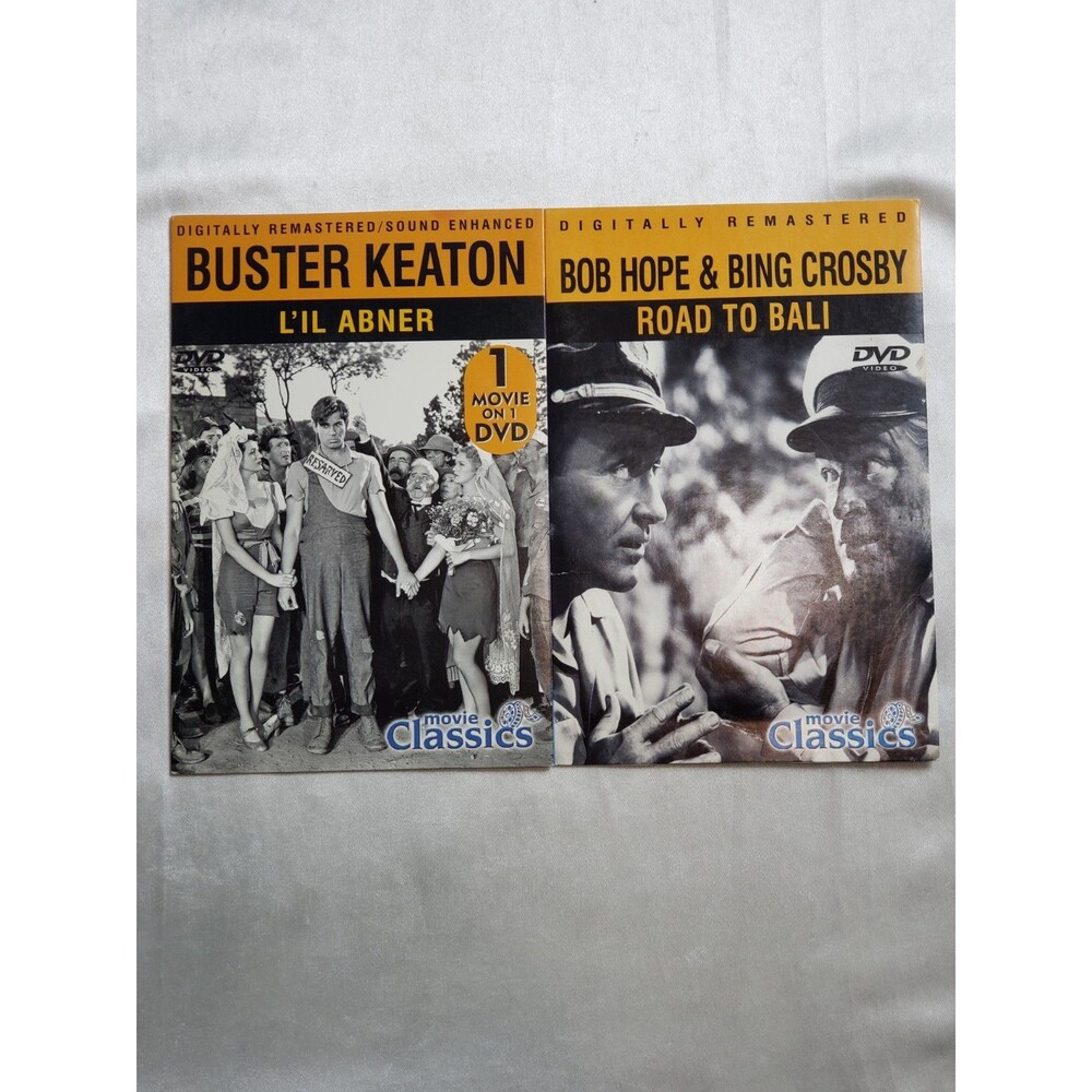 Road To Bali (DVD) Bob Hope Bing Crosby-Buster Keaton L'l Abner Movie Classics..